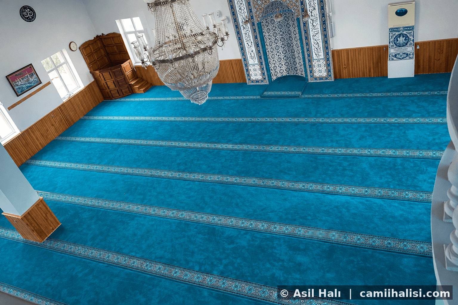 Saflı Polipropilen Cami Halısı