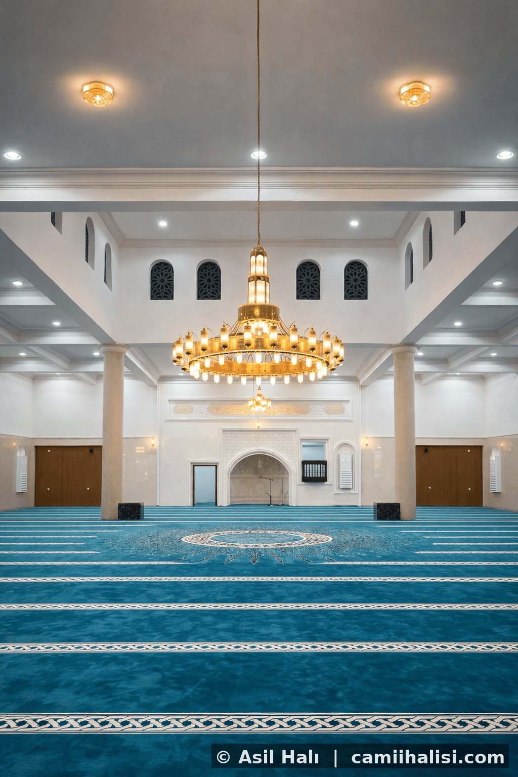 Göbekli Polipropilen Cami Halısı