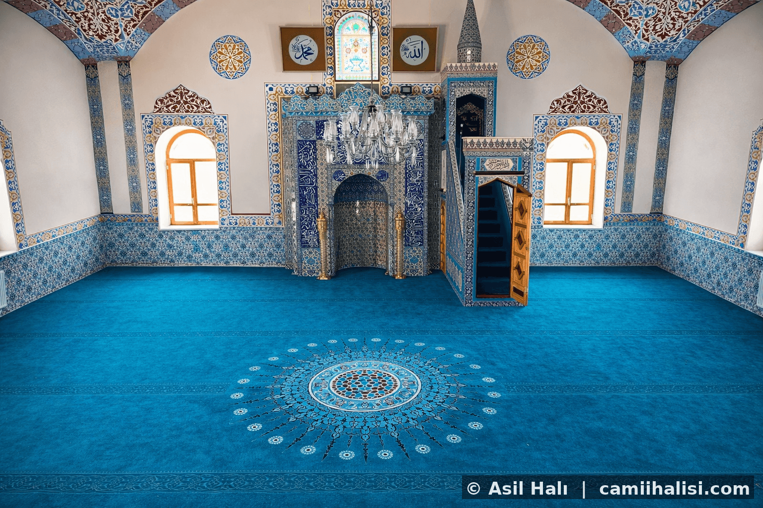 Keçe cami halısı altlığı — cami halısı altı keçe ses yalıtımı