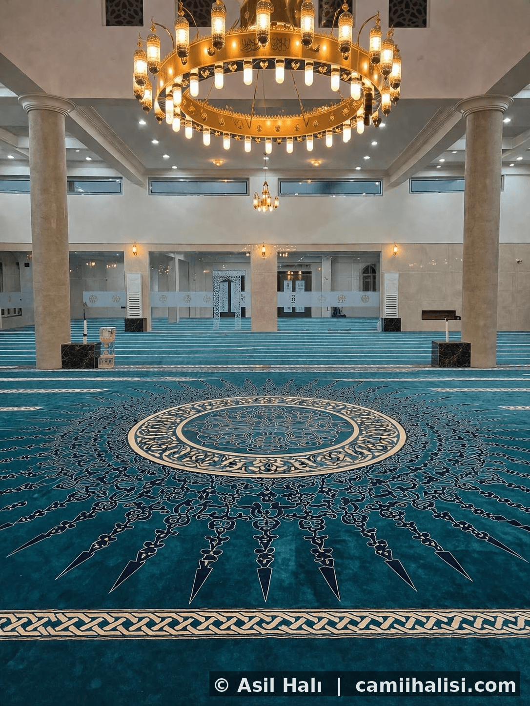 Cami halısı koleksiyon modeli 22 — Asil Halı Kayseri özel desen