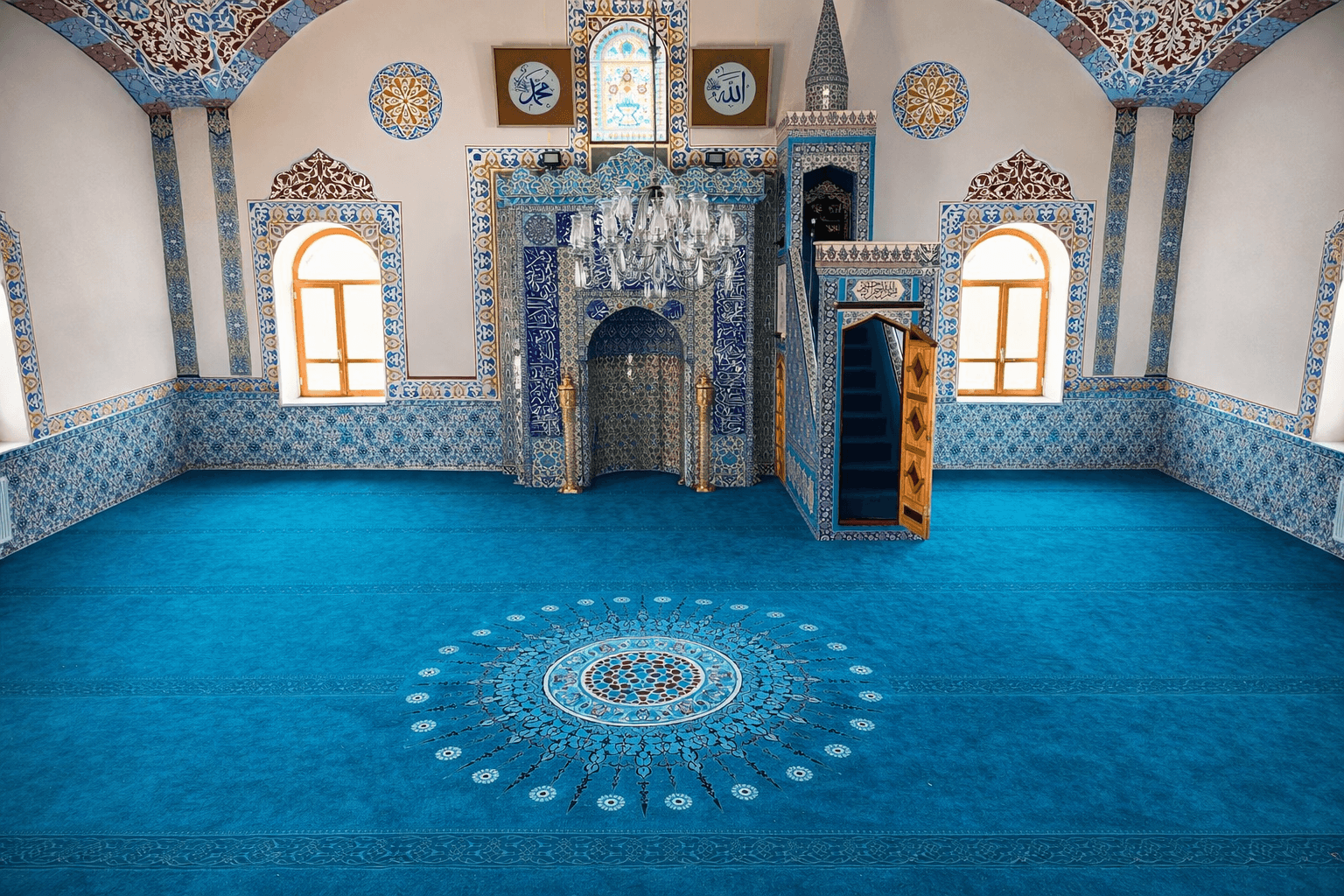 Göbekli Akrilik Cami Halısı
